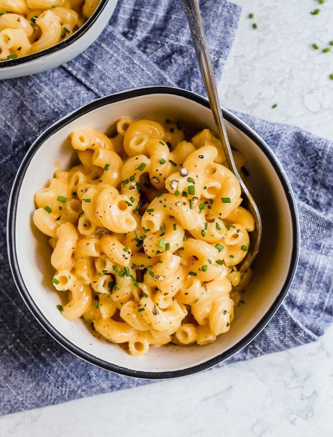 Mac and cheese for one or two